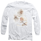 Long Sleeve: Lord of the Rings - Gandalf the White T-shirts