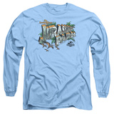 Long Sleeve: Jurassic Park - Greetings From JP T-Shirt