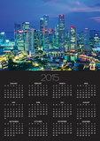 Singapore skyline Posters by Murat Taner