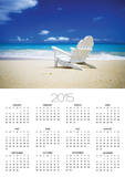 Beach Chair on Empty Beach Fotografia por Randy Faris Beach Chair on Empty Beach Fotografia por Randy Faris