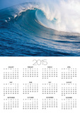 Breaking Waves at a Surfing Area called Peahi, North Shore of Maui, Hawaii Posters by Ron Dahlquist