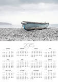 Boat at Beach in Devon Posters by Simon Plant