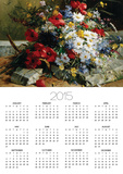 Daisies, Cornflowers and Poppies Prints by Eugene Henri Cauchois
