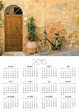 Bicycle Next to Flowers and Door Posters by Mark Bolton