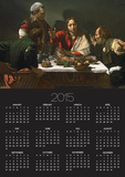 The Supper at Emmaus, 1601 Poster by Caravaggio 