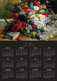Daisies, Cornflowers and Poppies Prints by Eugene Henri Cauchois