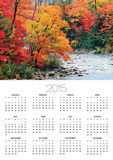 Stream in Autumn Woods Print by Jack Hollingsworth