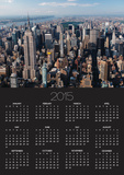 Manhattan Skyline Poster by Cameron Davidson