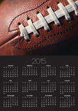 Football Print by Robert Michael