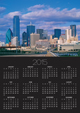 Dallas Skyline Prints by Murat Taner