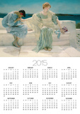 Ask Me No More, 1906 Poster by Sir Lawrence Alma-Tadema