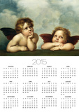 Painting of Cherubim After a Detail of Sistine Madonna Photo by Raphael 