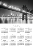 Queensboro Bridge and Manhattan at Night Prints by Bettmann 