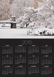 Snow covered trees with a footbridge in a public park, Boston Public Garden, Boston, Massachusetts, Posters by Mark Hunt