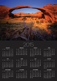 Landscape Arch in Arches National Park Posters by David Muench