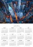 Aerial View of Wall Street Print by Cameron Davidson