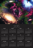 Galaxies and Nebulas of Outer Space Poster by Randall Fung