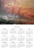 Detail of Sailing Ship from The Slave Ship Posters by Joseph Mallord William Turner