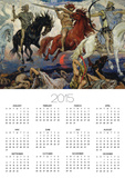The Four Horsemen of the Apocalypse, 1887 Poster by Victor Mikhailovich Vasnetsov