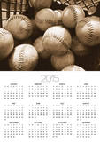 Crate Full of Worn Softballs Print by Doug Berry