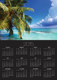 Beach at Soneva Fushi Resort in the Baa Atoll Print by Frank Krahmer