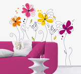 Fleurs Autocollant mural