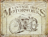 Vintage Iron Motorworks Blikskilt