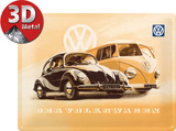 VW Käfer & Bus Plaque en métal