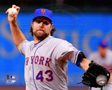 R.A. Dickey 2012 Action Photo