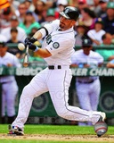 Dustin Ackley 2012 Action Photo