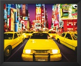 Times Square - Yellow Cabs Print
