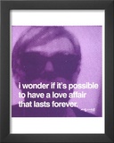 Love Affair Prints by Andy Warhol