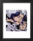 Drowning Girl Posters by Roy Lichtenstein