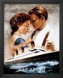 Titanic Movie Leonardo DiCaprio Kate Winslet Poster Print Poster