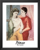 Pablo Picasso (The Lovers) Art Print Poster Posters