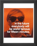 Fifteen Minutes Prints by Andy Warhol