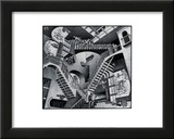 Relativity Prints by M. C. Escher