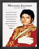 Michael Jackson Loved Quote Poster