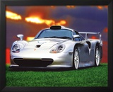 Todd Latimer (Porsche Carrera GT, Quicksilver) Art Poster Print Posters