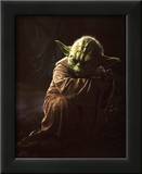 Star Wars Movie Yoda Glossy Photo Photograph Print Framed Photographic Print