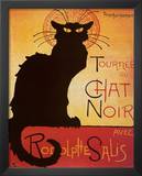 Theophile Steinlen Tournee du Chat Noir Avec Rodolphe Salis Art Print Poster Posters