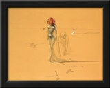 Female Figure with Head of Flowers, 1937 Prints by Salvador Dalí