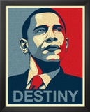 Barack Obama (Destiny, Entire Speech) Art Poster Print Posters