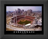 Cincinnati, Ohio - Baseball Prints by Mike Smith
