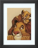 Simba and Mufasa: My Father, My Friend Print