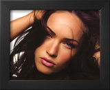 Megan Fox (Face) Glossy Movie Photo Photograph Print Framed Photographic Print