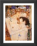 Three Ages of Women - Mother and Child Posters by Gustav Klimt