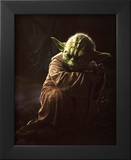 Star Wars Movie Yoda Glossy Photo Photograph Print Framed Photographic Print