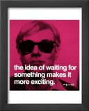 Waiting Poster by Andy Warhol