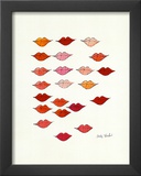 Lips Prints by Andy Warhol